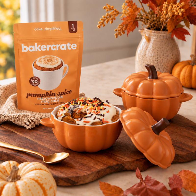 Pumpkin Spice Mug Cake Gift Set