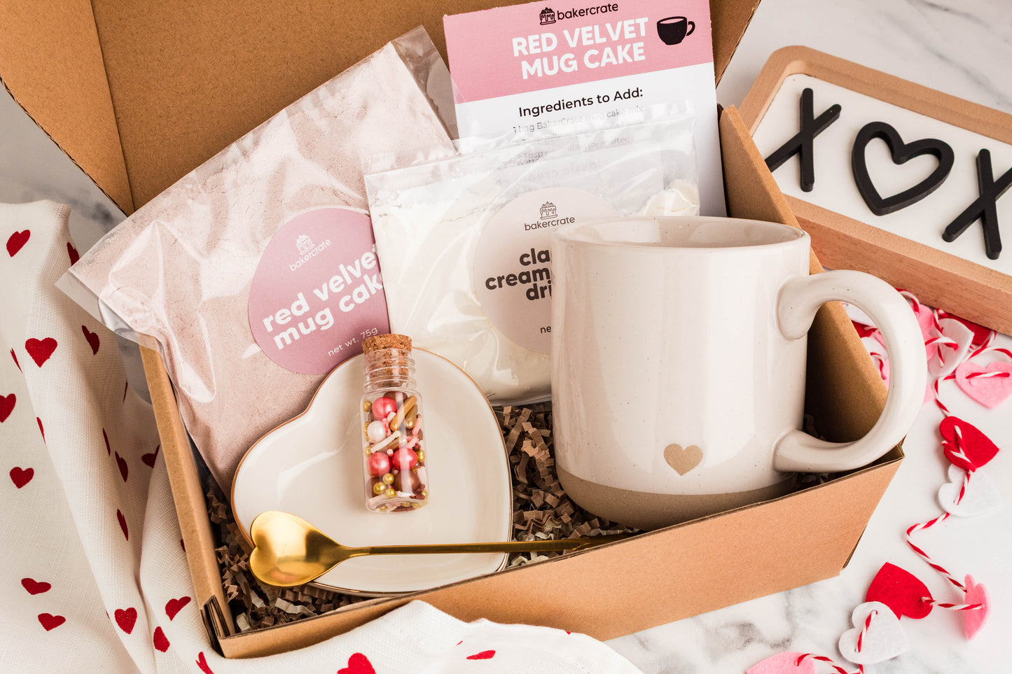 Sweetheart Mug Cake Kit