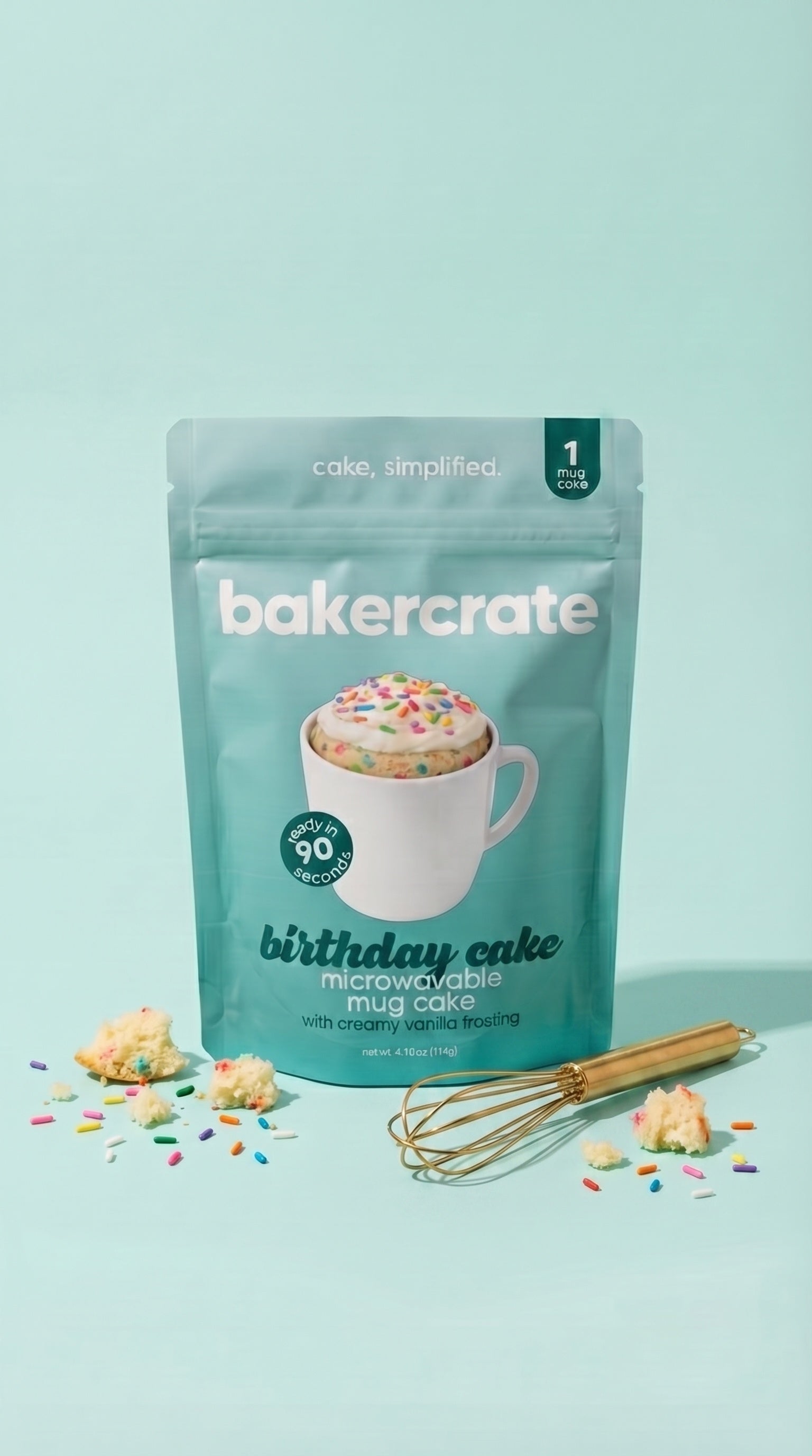 Birthday Cake Mug Cake Mix
